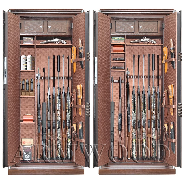 Оружейный сейф в дереве Armwood 757d32 G Lux Plus