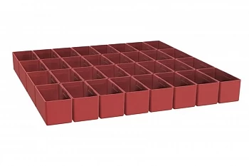 Лоток ДиКом пластмассовый 75х150 / Комплект-07 (32 шт.)