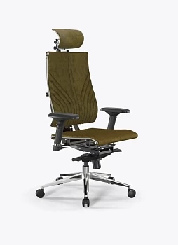 Кресло Метта Y 4D Triumph L2-12D/2315239 (велюр Goya оливковый)