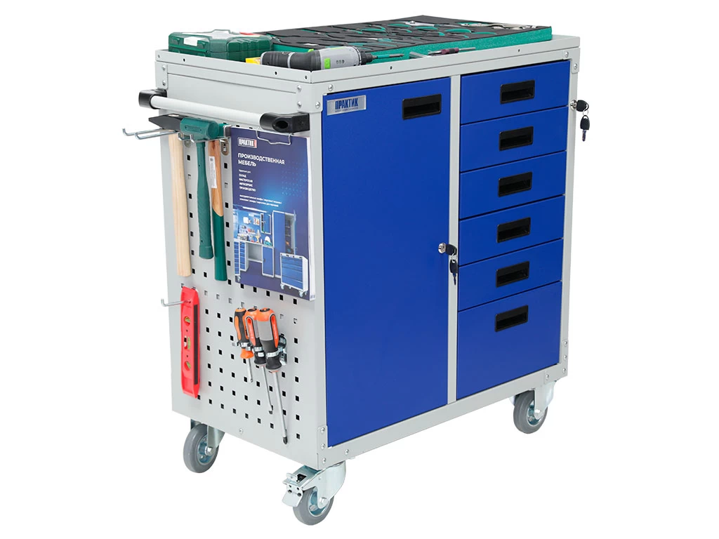 Тележка инструментальная Практик WDS D-6.1